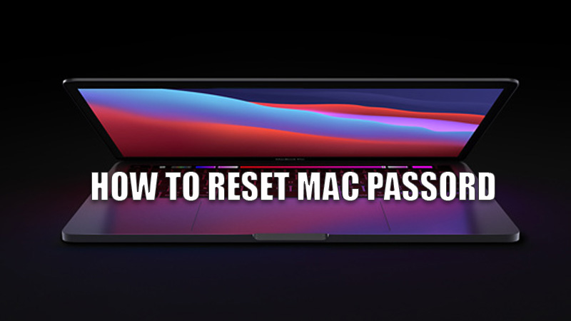 reset password macbook