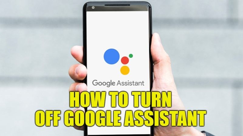 how to turn off google assistant