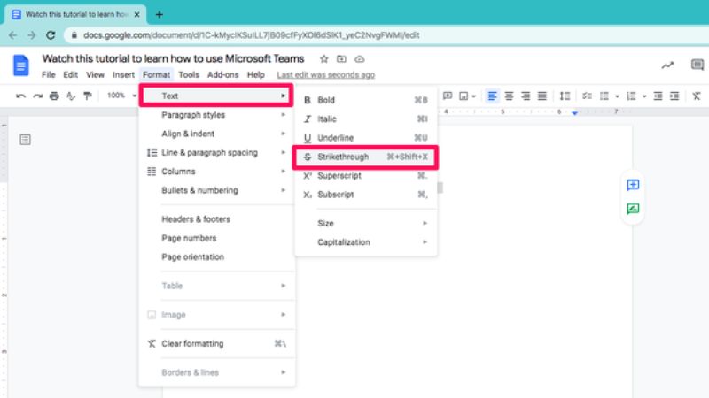 how-to-use-strikethrough-in-google-docs-2023