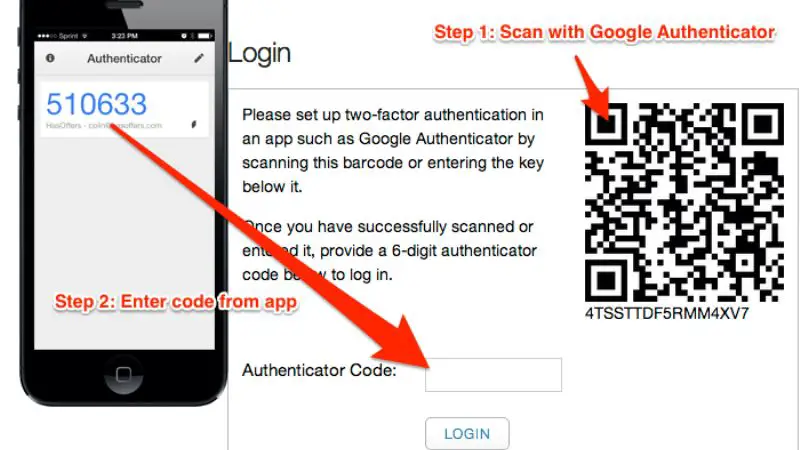 get google authenticator backup codes