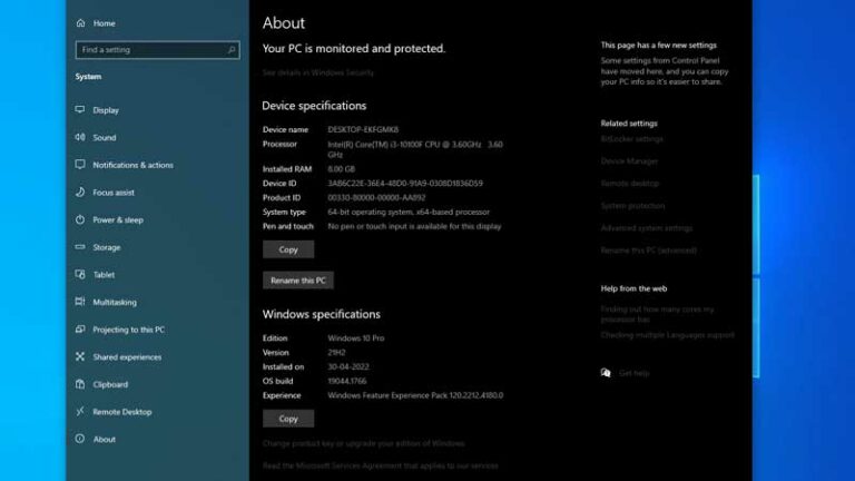 5 Ways to Check Laptop Configuration in Windows 10