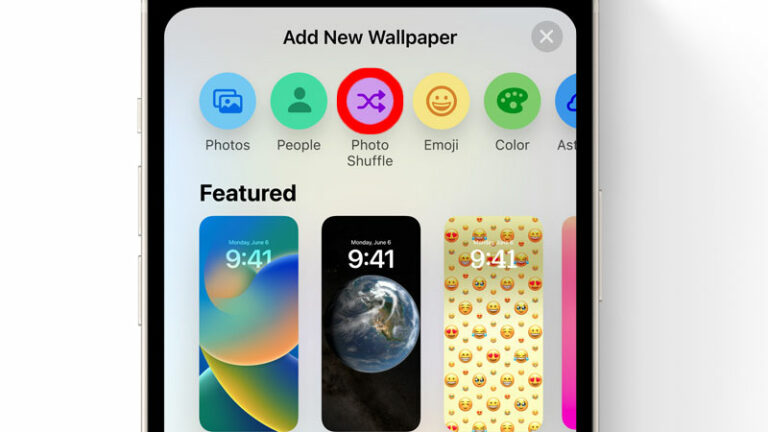How to Create a Photo Shuffle on iPhone's Lock Screen on iOS 16