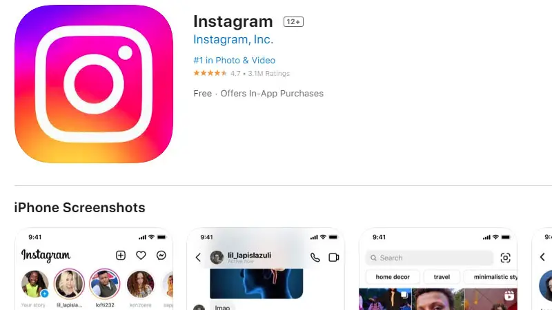 Загрузите Instagram, чтобы создать бумеранг на iPhone