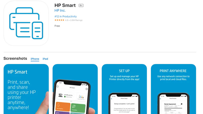How to Use Your Pro to Print on HP Printer? AirPrint HP Smart