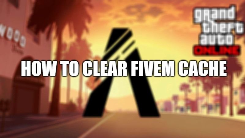 how to clear fivem cache