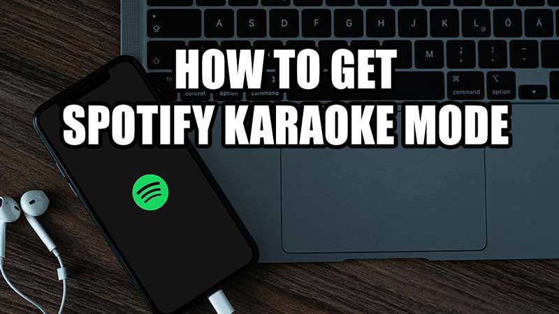 how to get spotify karaoke mode