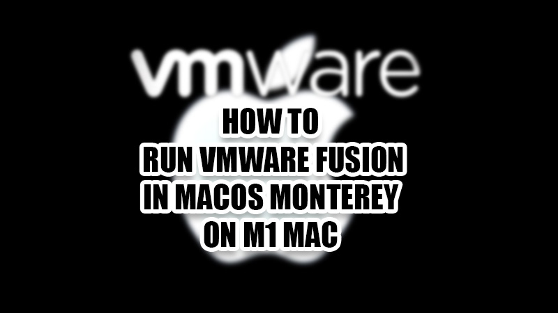 vmware fusion apple m1