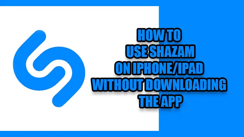 Как использовать Shazam на вашем iPhone/iPad без загрузки приложения