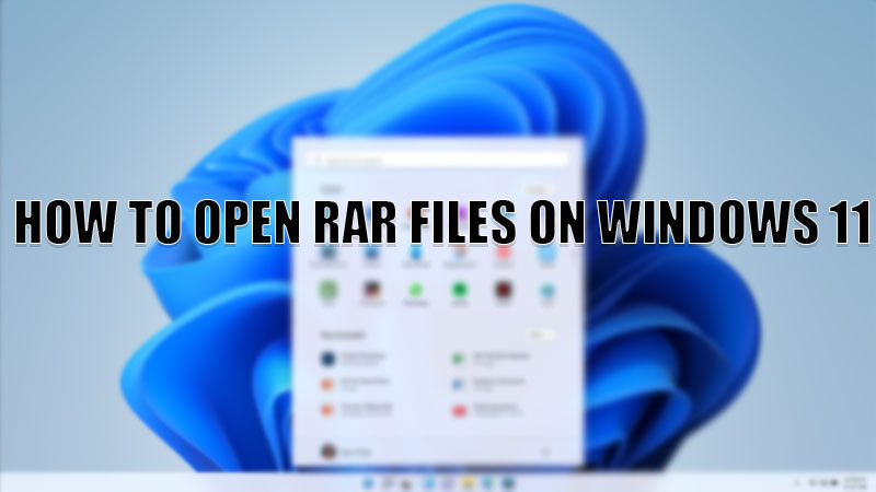 открыть rar файлы windows 11