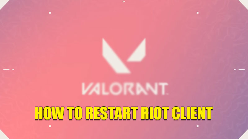 restart riot client