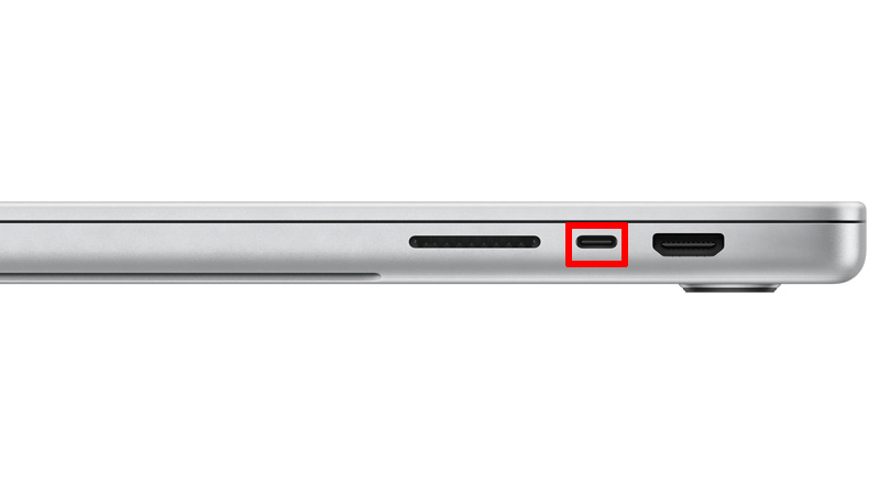 USB-порт, используемый в Mac