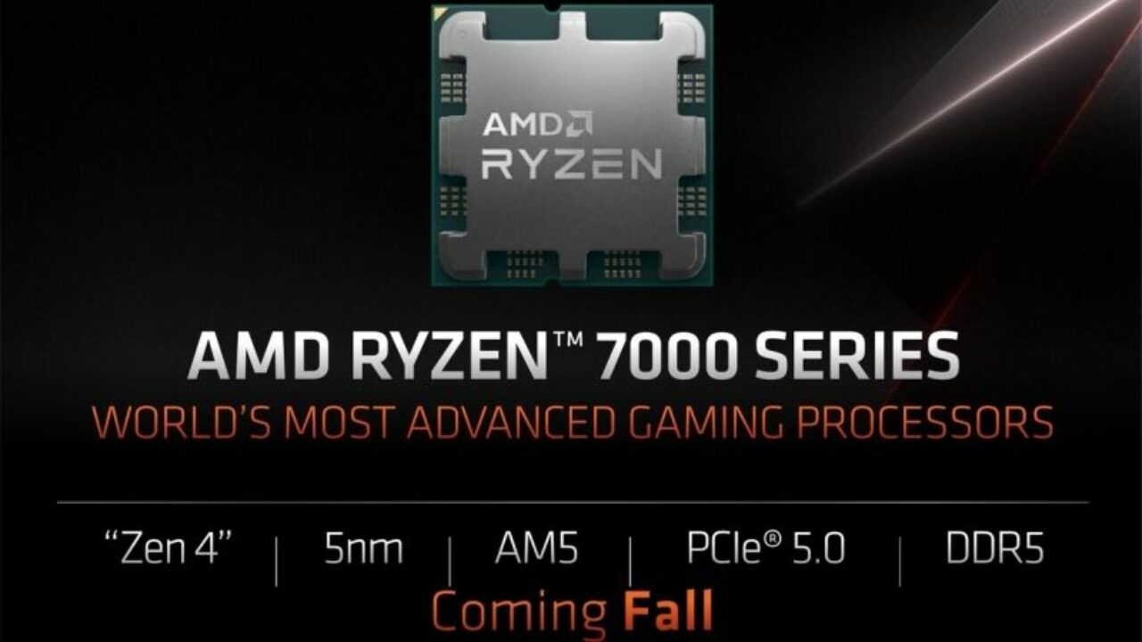 AMD Ryzen 9 7950X, Ryzen 9 7900X, Ryzen 7 7700X, Ryzen 5 7600X Zen