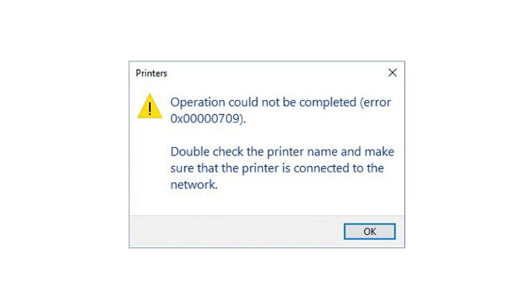 How To Fix Printer Error 0x00000709 On Windows 10 2022 6531