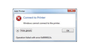 How To Fix Printer Error 0x0000011b In Windows 10