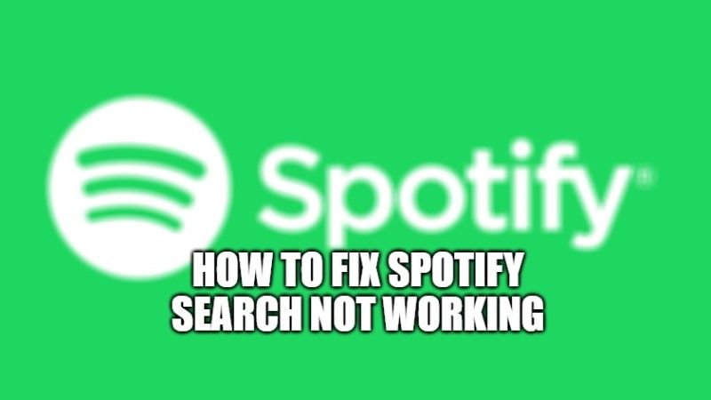 How to fix Spotify Search Not Working (2023)