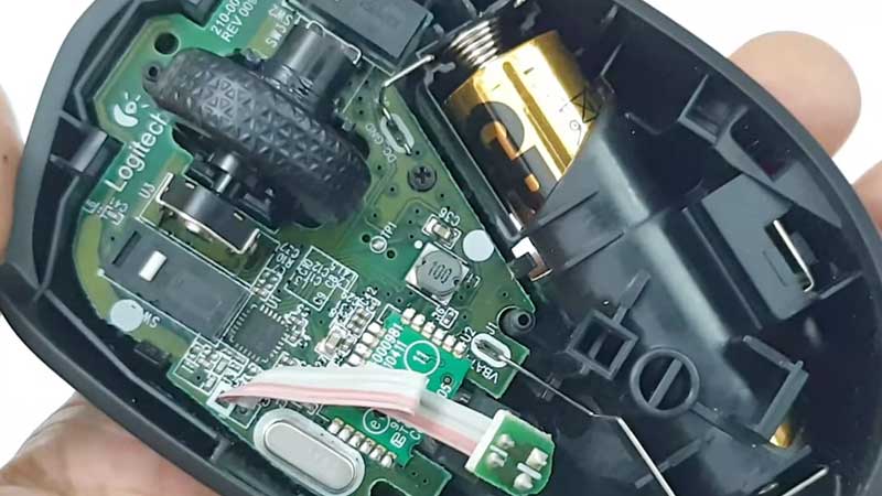 Mouse Logitech MX 620 disassembling - YouTube