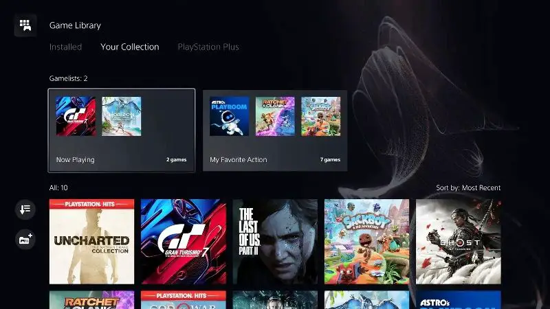 ps5 gets 1440p support & folders for games