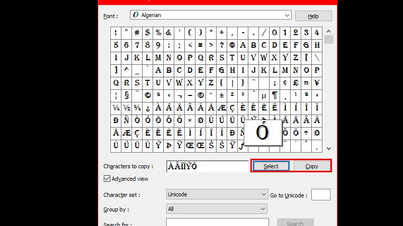 windows keyboard shortcuts accents