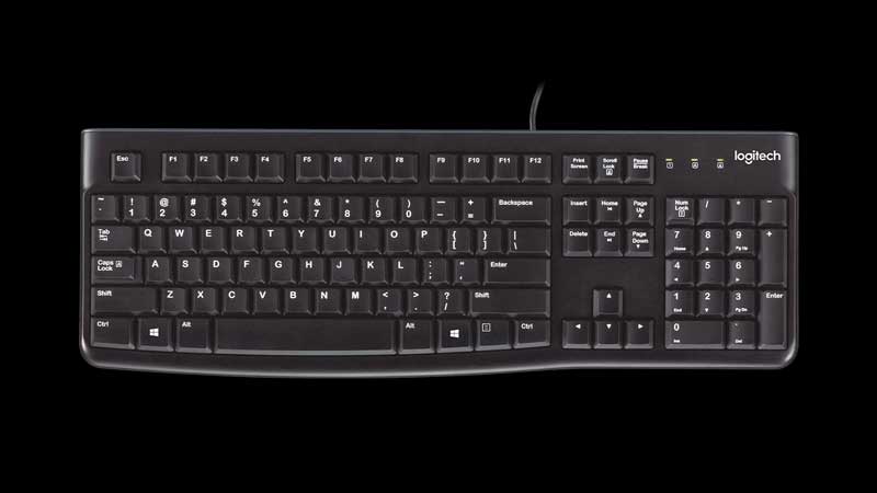 picture of standard keyboard