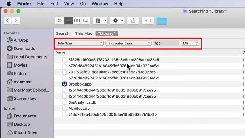 How To Find The Largest Documents On Your Mac - Technclub
