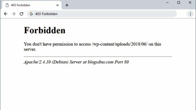 How to Fix 403 Forbidden Error & What Is It (2023)