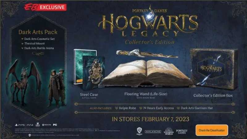 hogwarts legacy collectors edition leaked