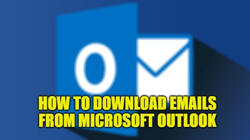 how to download emails from microsoft outlook