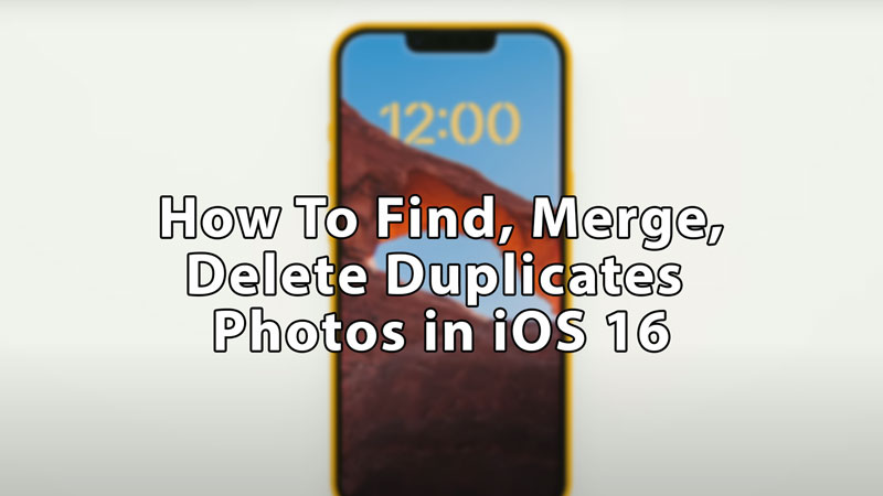 Поиск, объединение и удаление дубликатов библиотеки фотографий в iOS 16