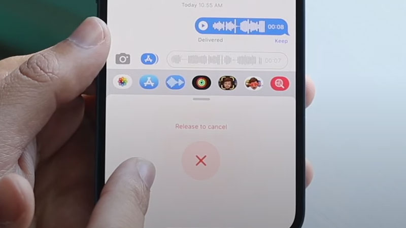 how-to-send-a-voice-recording-as-a-text-message-on-iphone-youtube