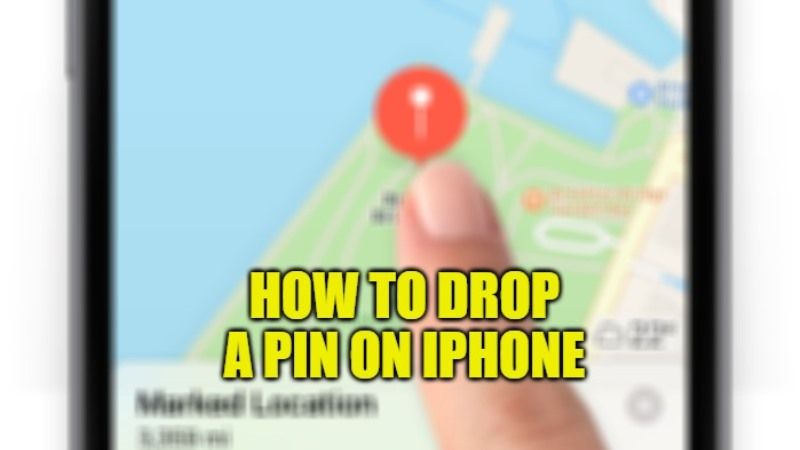 How Do I Drop A Pin On My Iphone Messages