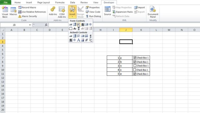 how-to-add-a-checkbox-in-microsoft-excel-2023