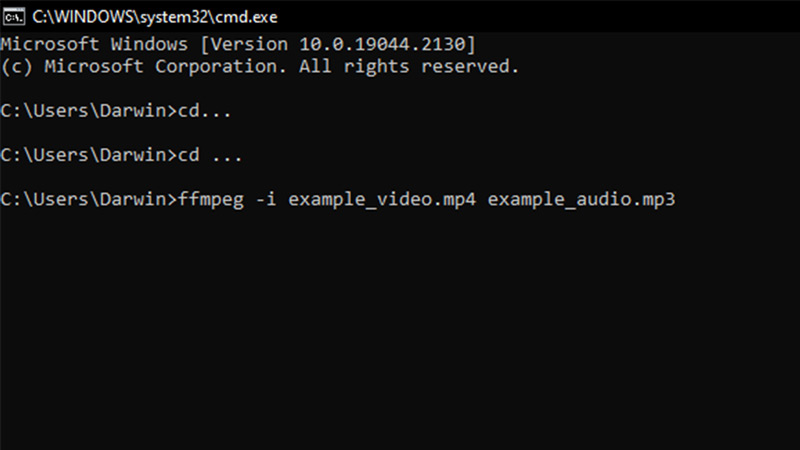 ffmpeg convert to mp3