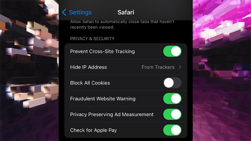 How To Always Allow Cookies On Safari Ipad