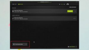 scanning failed geforce experience