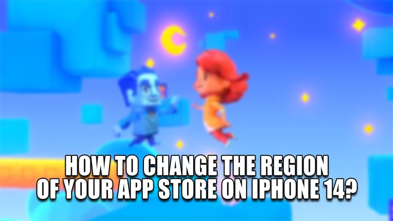 how to change the region of your app store on the iphone 14