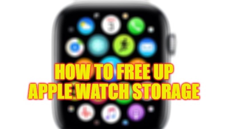 Free up 2024 space on iwatch