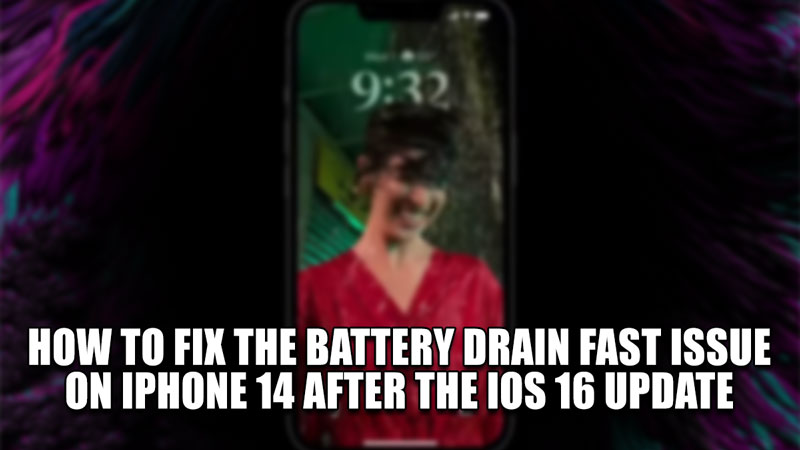 как исправить проблему быстрой разрядки батареи на iphone 14 после обновления ios 16