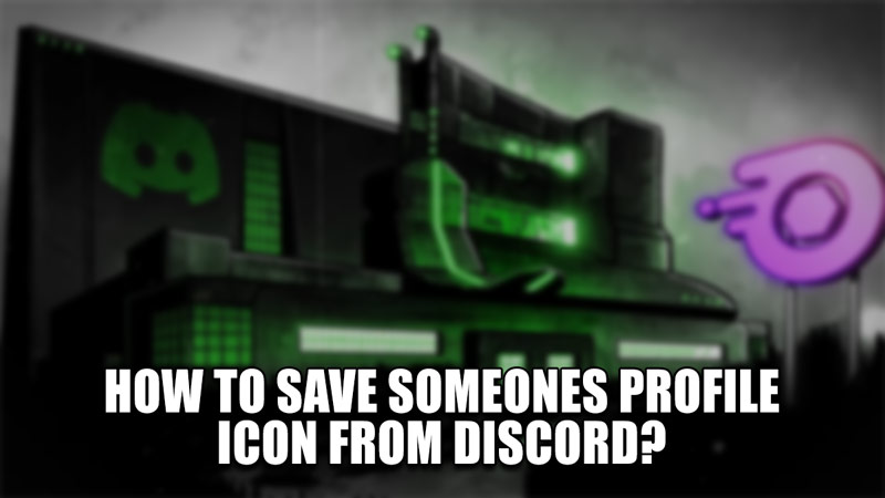 how to save someones profile icon from discord