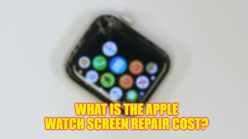 сколько стоит замена экрана Apple Watch