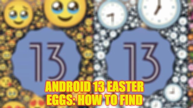 android 13 easter eggs