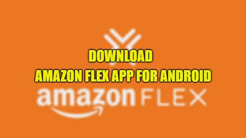 amazon flex app for android