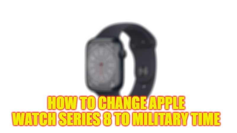 как перевести Apple Watch Series 8 на военное время