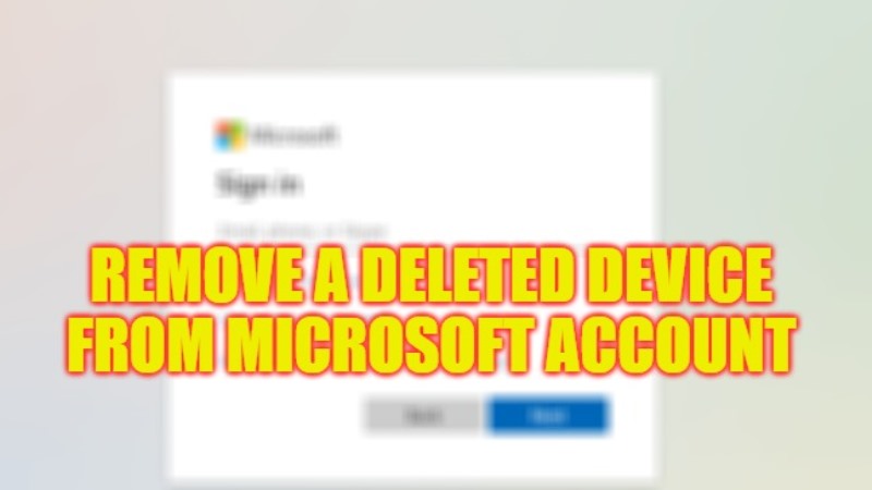 удалить удаленное устройство из учетной записи Майкрософт
