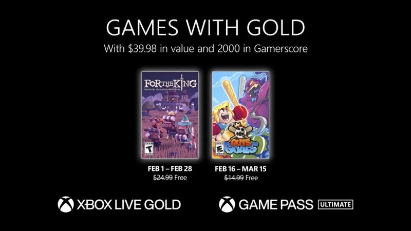 Xbox Live Gold Free Games for February 2023 Available Now