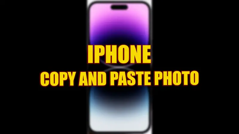 Скопируйте и вставьте фото на iPhone с iOS 16