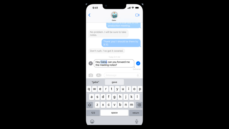 how to edit google text on iphone