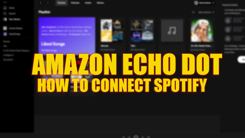 How to Connect Amazon Echo Dot to Spotify