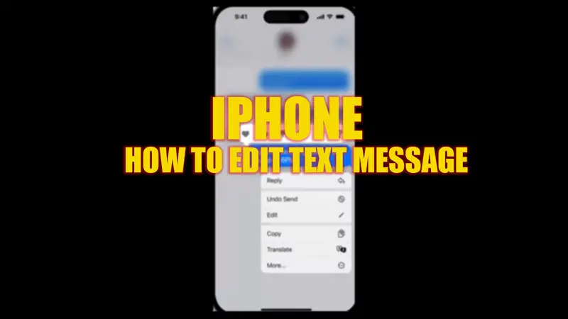 Как редактировать текстовое сообщение на iPhone с iOS 16