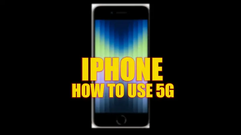 Используйте 5G на iPhone с iOS 16