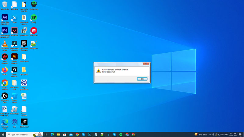 Fix Failed To Load Dll From The List Error Code 126 2023 